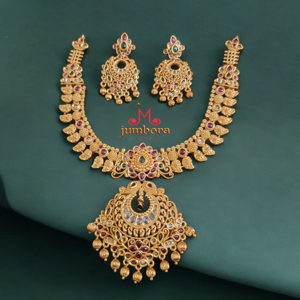 Kemp Antique Gold Necklace set