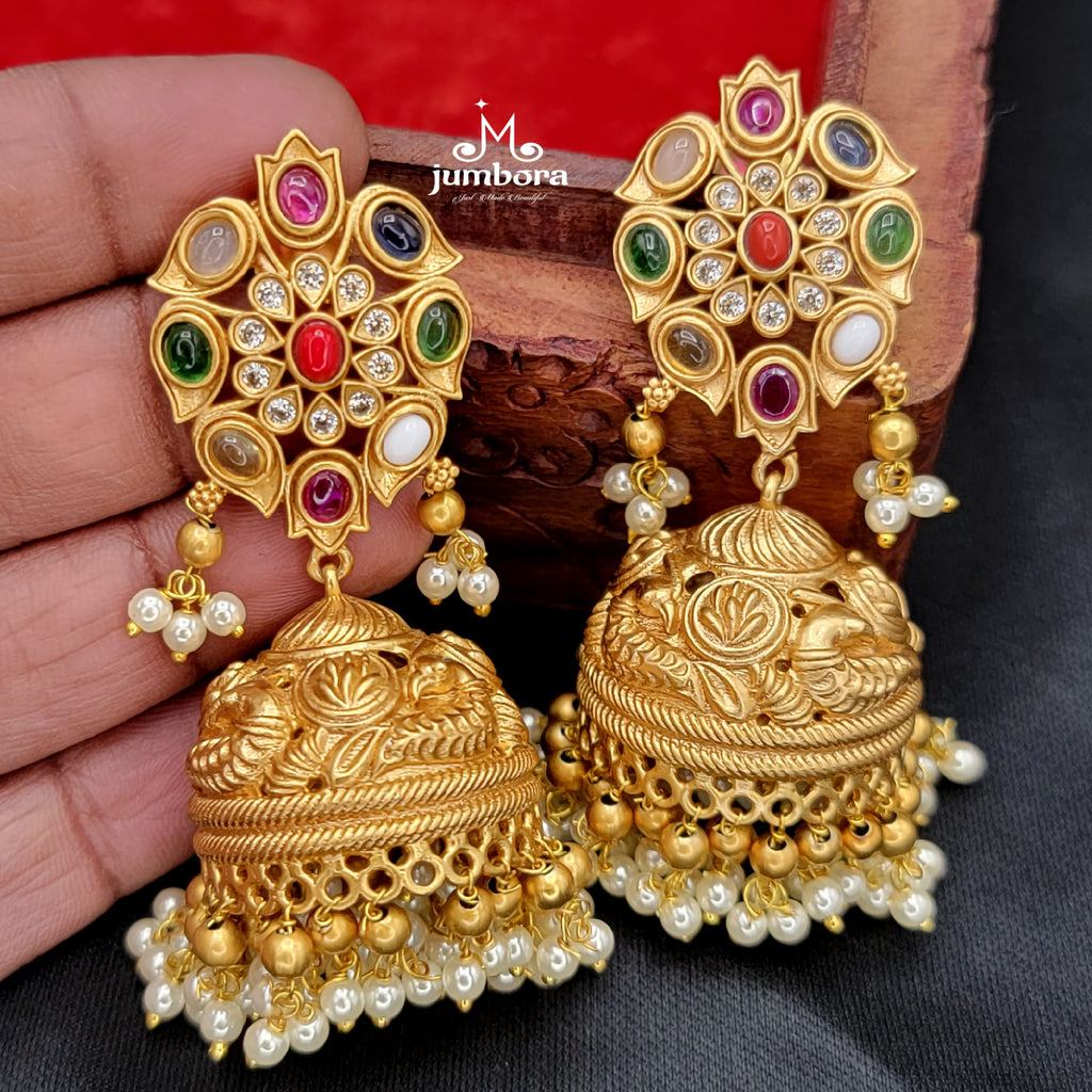 Traditional Earring Tikka at Rs 1200/piece | ट्रेडिशनल इयररिंग in Mumbai |  ID: 11560916497