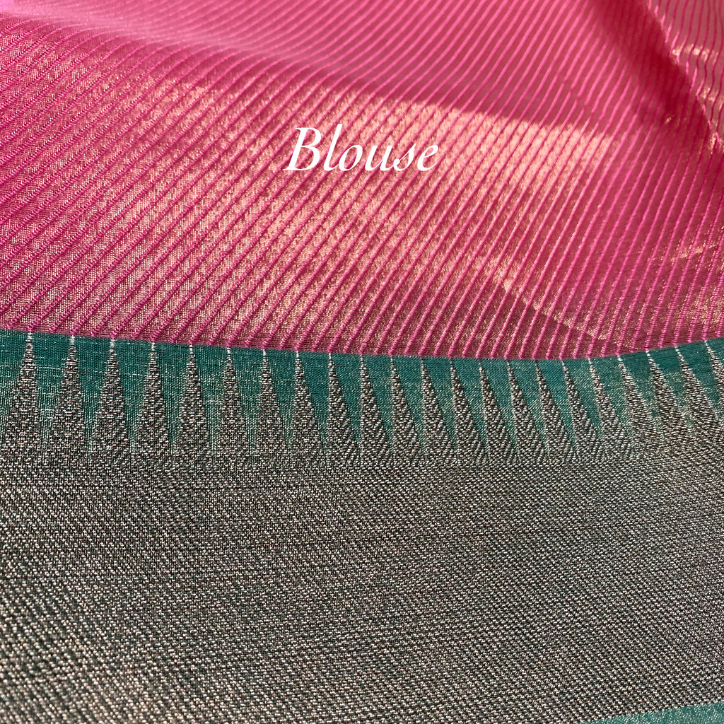 Banarasi kora muslin Saree – Chickpet Sarees