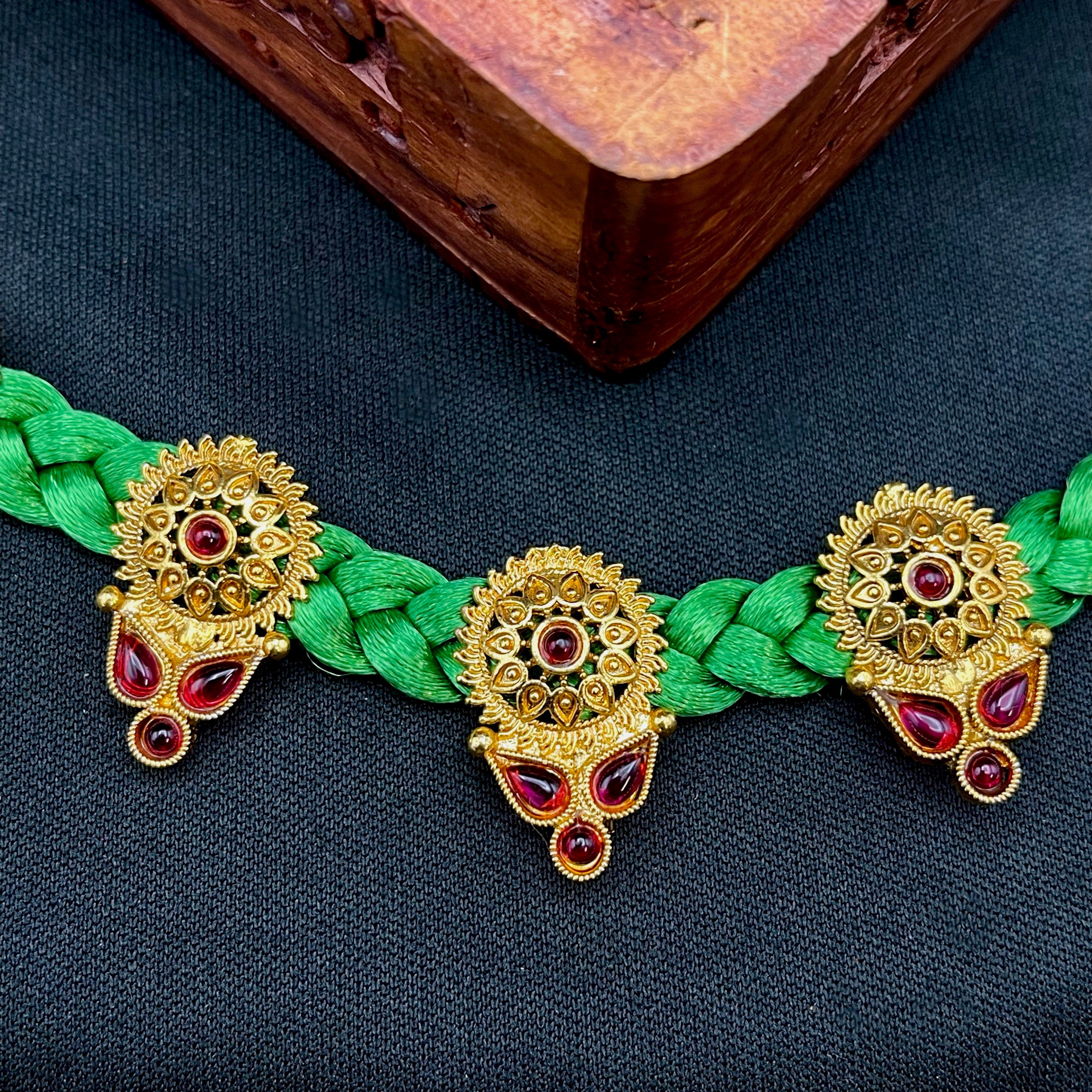 Emerald Peacock Nakashi Necklace Combo Set - South India Jewels | Gold  bangles design, Gold fashion necklace, Gold jewelry fashion